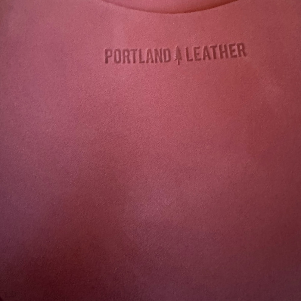 Portland leather company round crossbody
